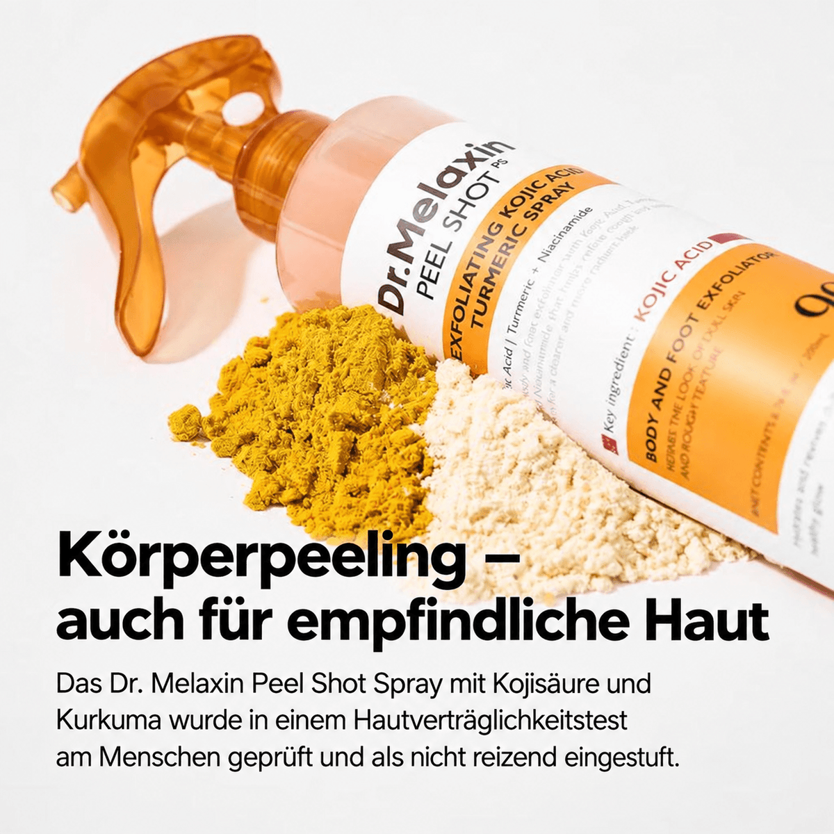 Das virale Peeling-Spray für glatte Haut